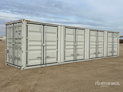 2025 40 ft High Cube Multi-Door Contenedor de almacenamiento