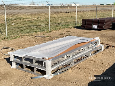 Quantity of (2) 2025 BYT BDF410 4 ft x 10 ft Aluminum Boat Dock Section Kit (Unused)