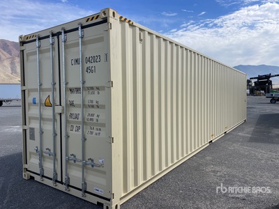 2025 40 ft High Cube Storage Container