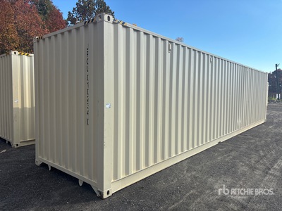 2025 40 ft High Cube Multi-Door Storage Container