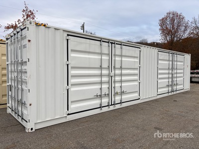2025 40 ft High Cube Multi-Door Lagercontainer (Unused)
