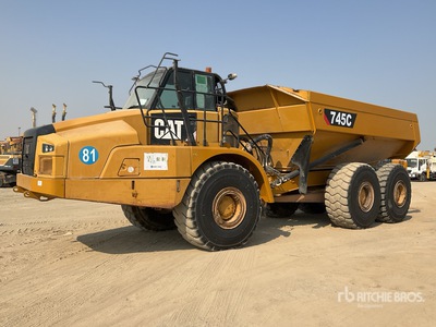 2016 Cat 745C Articulated Dump Truck