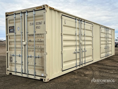 2025 40 ft High Cube Multi-Door Storage Container