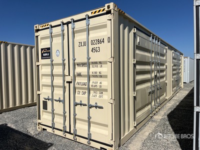 2025 40 ft High Cube Multi-Door Lagercontainer