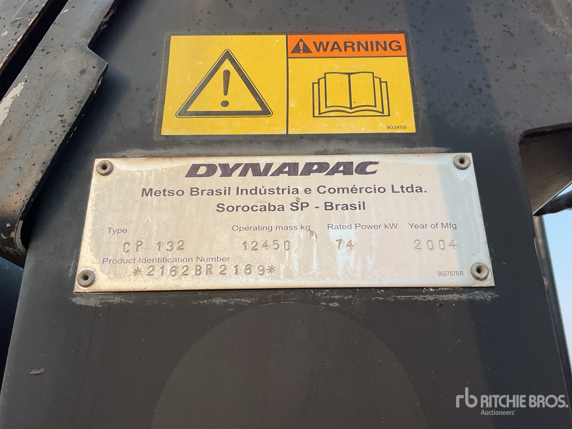 2004 Dynapac Pneumatic Roller