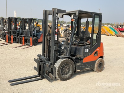 2014 Doosan D25S-2 2.5 ton Wózek widłowy