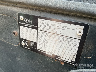 2014 Doosan D25S-2 2.5 ton Carretilla Elevadora