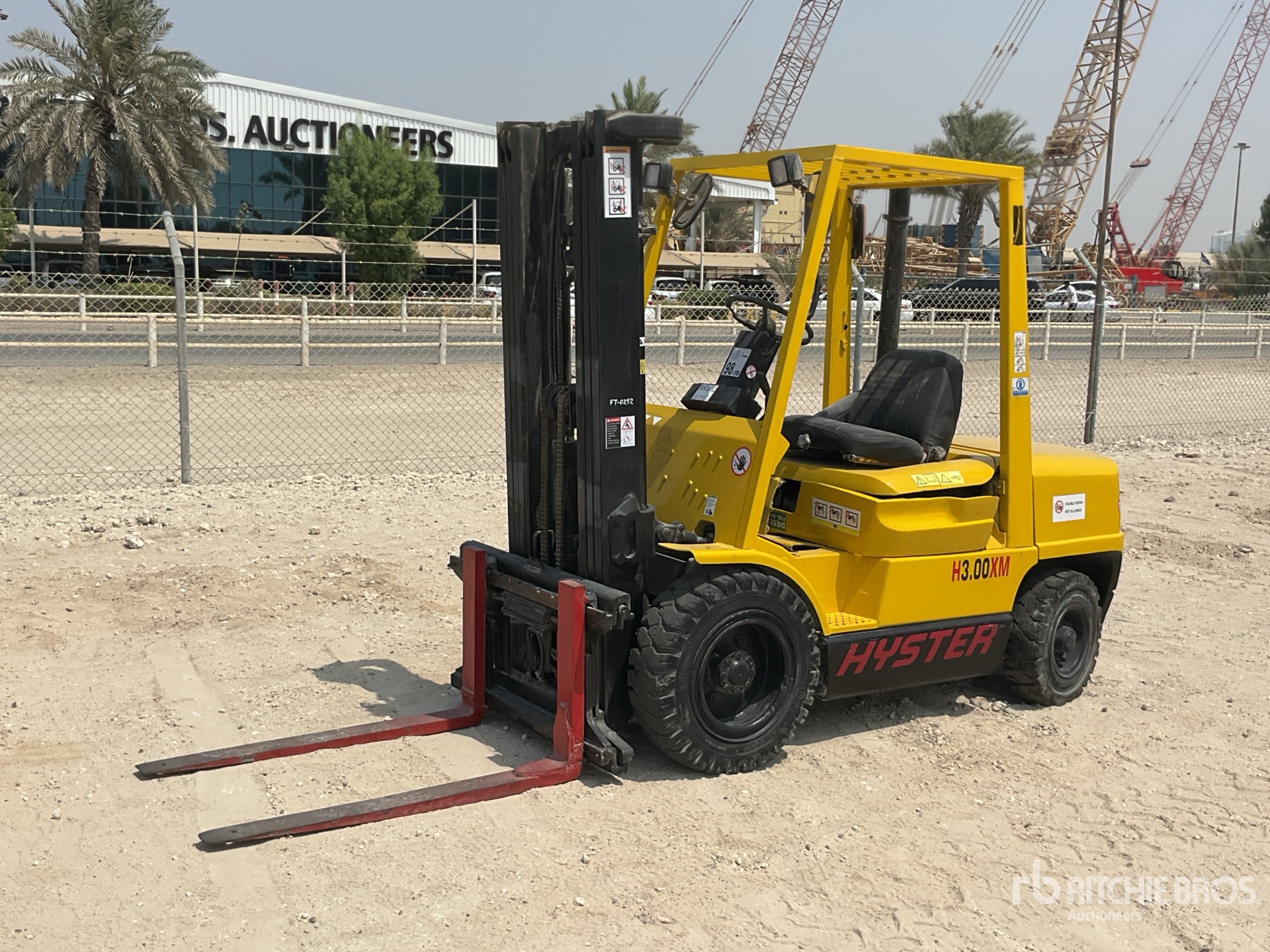 2002 Hyster H300XM 3 ton Wózek widłowy