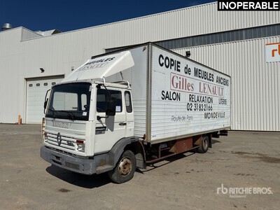 Renault Midliner S150 Camion Fourgon 4X2 Van Truck (Inoperable)
