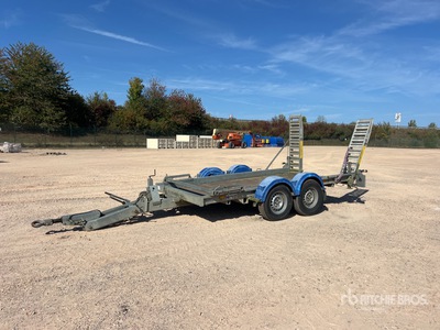 Hubiere TPG352 T/A Remorque 2 Essieux Geräteanhänger