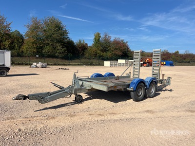 Hubiere TPG352 2750 kg T/A Remorque 2 Essieux Plant Trailer