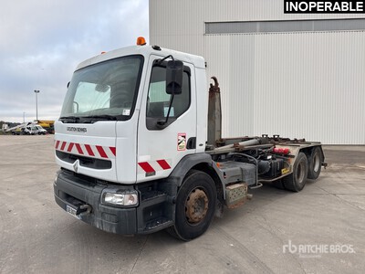 2004 Renault Premium 370dCi Camion Ampliroll 6x2 Ciężarówka typu Roll-Off (Inoperable)