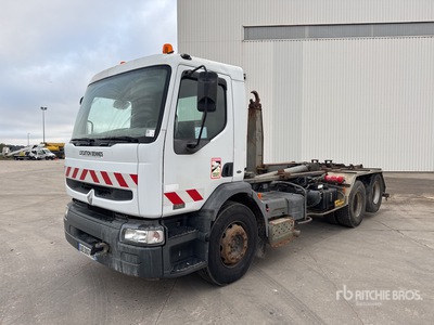 2004 Renault Premium 370dCi Camion Ampliroll 6x2 ロールオフトラック (Inoperable)
