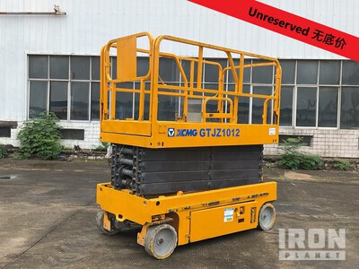 2018 XCMG GTJZ1012 Electric Scissor Lift