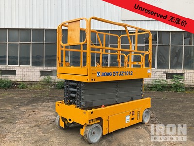 2018 XCMG GTJZ1012 Electric Scissor Lift