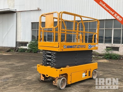 2018 XCMG GTJZ1012 Electric Scissor Lift