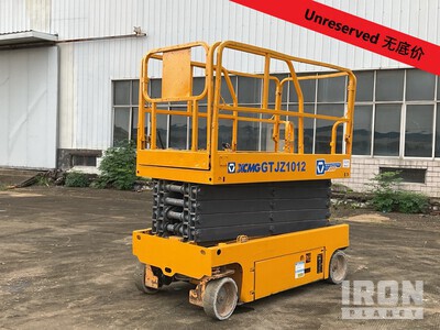 2018 XCMG GTJZ1012 Electric Scissor Lift
