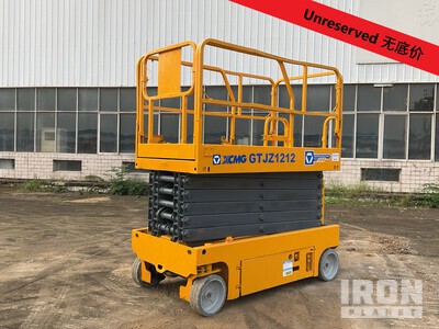 2018 XCMG GTJZ1212 Electric Scissor Lift
