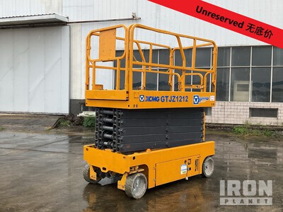2018 XCMG GTJZ1212 Electric Scissor Lift