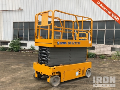 2018 XCMG GTJZ1212 Electric Scissor Lift