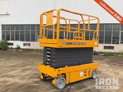 2018 XCMG GTJZ1212 Electric Scissor Lift