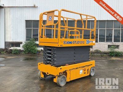 2018 XCMG GTJZ1212 Electric Scissor Lift