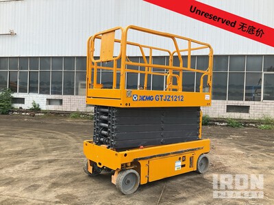 2018 XCMG GTJZ1212 Electric Scissor Lift