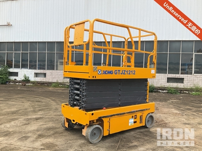 2018 XCMG GTJZ1212 Electric Scissor Lift