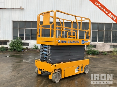 2019 XCMG GTJZ1212 Electric Scissor Lift