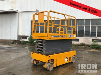 2019 XCMG GTJZ1212 Electric Scissor Lift