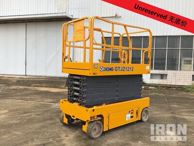 2018 XCMG GTJZ1212 Electric Scissor Lift