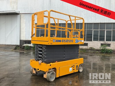 2018 XCMG GTJZ1212 Electric Scissor Lift