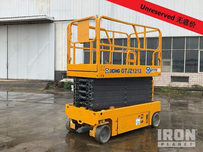 2018 XCMG GTJZ1212 Electric Scissor Lift