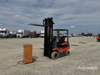 2005 Toyota 7FB18 1750 kg Electric Forklift