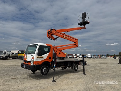 2013 Zed 20.2H 20 m on Nissan Cabstar 35.12 Bucket Truck
