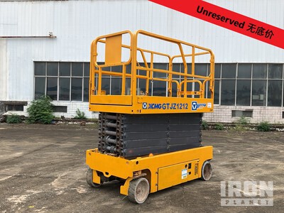 2018 XCMG GTJZ1212 Electric Scissor Lift