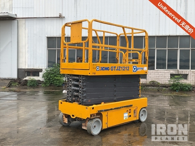 2018 XCMG GTJZ1212 Electric Scissor Lift