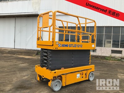 2018 XCMG GTJZ1212 Electric Scissor Lift