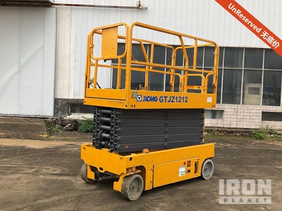 2018 XCMG GTJZ1212 Electric Scissor Lift