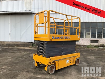 2018 XCMG GTJZ1212 Electric Scissor Lift
