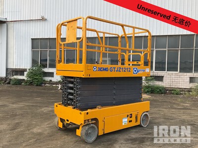 2018 XCMG GTJZ1212 Electric Scissor Lift