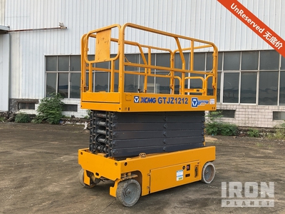 2018 XCMG GTJZ1212 Electric Scissor Lift