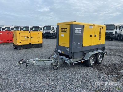 Atlas Copco QAS100 100 kVA Mobile Generator Set
