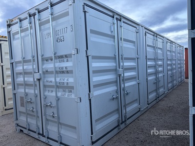 2025 40 ft High Cube Multi-Door Kontener magazynowy