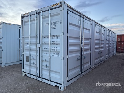 2025 40 ft High Cube Multi-Door Kontener magazynowy