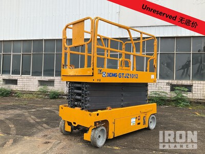 2018 XCMG GTJZ1012 Electric Scissor Lift