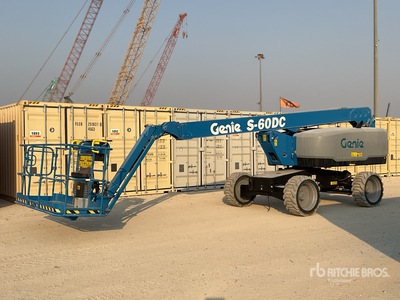 2024 Genie S-60 DC 4WD Electric Piattaforma monobraccio (Unused)