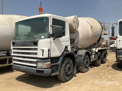 2006 Scania P360 8x4 Twin-Steer Mixer Truck