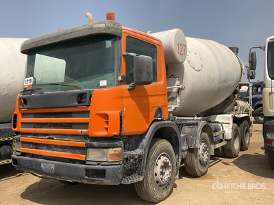 2006 Scania G124 8x4 Twin-Steer Mixer Truck