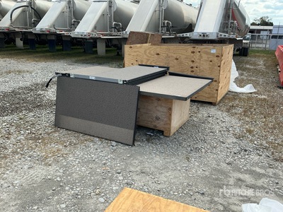 Quantity of (2) Crates of Various sizes of office cubicle partitions
